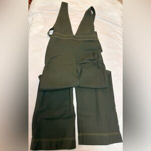 Olive green jumpsuit